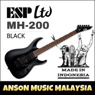 ESP LTD MH-200 Electric Guitar, Black (MH200)