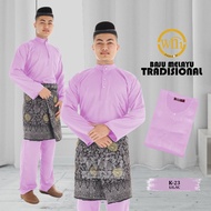 BAJU MELAYU TRADISIONAL (LILAC)