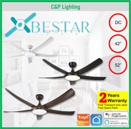 [INSTALLATION PROMO] Bestar Vesta 42" / 52" Smart DC 5 Blades Ceiling Fan with Dimmable LED and Remote