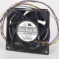 9GV0848P1G13 8038 48V 0.84A 4 Wire pwm Temperature Control Adjustment High-End Fan