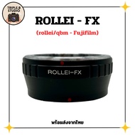 (Rollei-FX) Lens mount adapter Rollei/QBM-Fujifilm (FX)