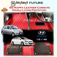Hyundai i10 PA i40 6D Floor mat Premium Carmats carpet kereta RUGGA6D Custom Made sedan hatchback