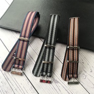 Omega Nylon Strap Original Strap with Omega 007 Men's Hippocampus 300 Speedmaster Canvas 20 Watch Ch