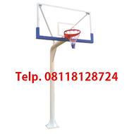 Ring Basket Papan Pantul Tiang Tanam Untuk Dewasa Standard FIBA