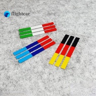 （FT）Creative Sticker-46 Rossi Italy German Flag Reflective Sticker Applique Waterproof