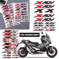 For Honda XADV X-ADV Xadv 750 350 Adventure X-ADV Logo Reflective Sticker Motorcycle Scooter Body Fuel Tank Riding Helmet Windshield Glass Fender Motor Bike Decal Accessories