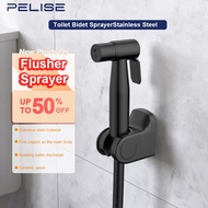 Pelise Bathroom Toilet Bide Flusher Stainless Steel Bidet Sprayer For Toilet Pressurized