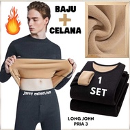 Men's Long John 3 Thermal Winter Underwear LJP3