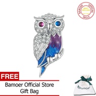 BAMOER 925 Sterling Silver Magic Butterfly Charms Sun and Moon Beads Fit Women Original Bracelets DI