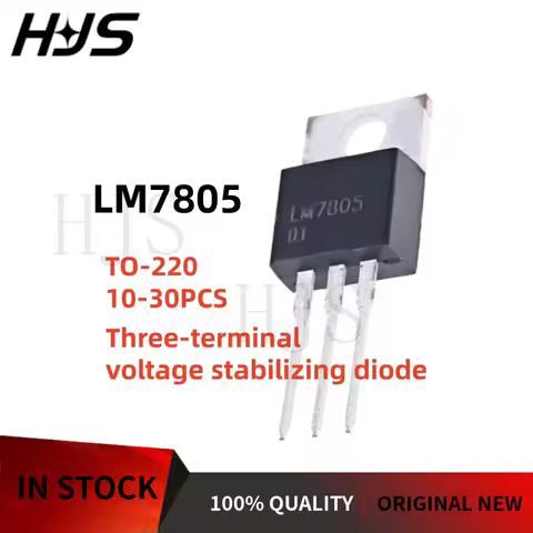 10/20/50/100PCS Best quality LM7805 7805 LM7805T LM7805CT TO-220 Three-terminal Transistor Voltage R