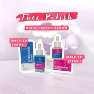 10x brigtening booster serum face polish
