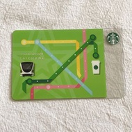 星巴克Starbucks星驛尋味隨行卡（台中捷運紀念卡）