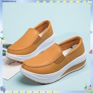 Tiptop Kasut Jururawat Putih Nurse Slip Buckle Flat Shoes Nurse White Shoes  kasut platform