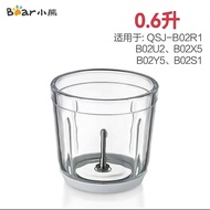 Bear Complementary Food Meat Grinder Glass Cup Accessories B02R1/B02S1/B02U2/B02X5/B02Y5 Without Pad