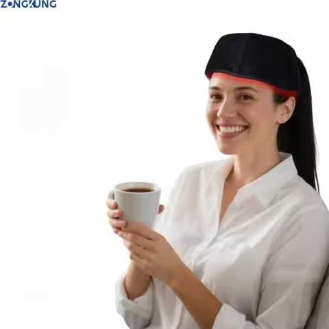 Red Light & Near Infrared Therapy Cap 660nm & 850nm for Hair Growth Pigarlic Oily Natural Device