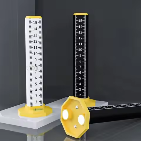 Light Steel Keel Suspended Ceiling Leveling Special Ruler Equal Height Horizontal Ruler Magnetic Wal