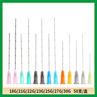 10Pcs/Bag Injection Blunt Tip Cannula Hyaluronic Acid Filler Disposable Kit Plain Ends Notched Endo Blunt-Tip Needles