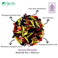AURORA BOREALIS-Butterfly Pea+Hibisus Tisane Blend Special 50 Grams