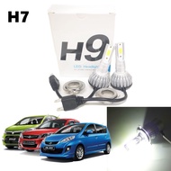 H9 LED HID H7 Car Headlight Headlamp Fog lamp light Bulbs 6000k 2pc Iriz preve alza forte saga flx F