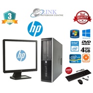 ( HP i3 i5 2nd - 4th Generation Refurbished ) HP 6200/6300/8200/8300/17'' or 22'' LCD/4GB RAM/250GB 