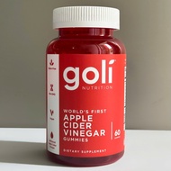 World's No. 1 Apple Cider Vinegar Gummies "Goli" Apple Cider Vinegar 60 tablets