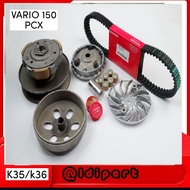 Complete cvt package for vario 150/pcx/k35/k36