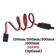 Male to Female Servo Extension Cable With Hook (JR) 26AWG 150mm/300mm/500mm/600mm (Optional) 26PXG