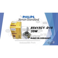 Original PHILIPS Xenon Standard D1S (85415C1) HID Light Bulb