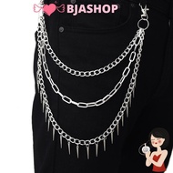 BJASHOP Heavy Duty Waist Hook Women Men Unisex Jeans Pants Rock Emo Accessories Gothic Keychains