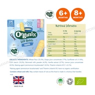 Organix Biskut Bayi untuk 6 Bulan+ | Organix Baby Biscuits/ Toddler Biscuits/Crackers for 6 months+