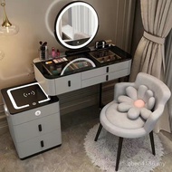 Bedroom Simple Table Nordic Dressing Table Modern Cabinet Wireless Charging Dressing Multifunctional