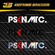 Psknmtc CUTTING STICKER | 3n6 MATIC TROOPS HELMET MOTORCYCLE STICKER