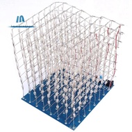 3D Led Cube Light DIY Kit LED Cube  3D8 8x8x8 3D Led Cube  3D8 8x8x8 3D Led Cube Light DIY Kit Solde