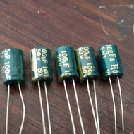KOMPONEN | ELCO 100UF-50V JWCO KAPASITOR ELCO 100uF 50V