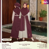 Gamis Anak Promo Fashion Muslim Nibras Gradiant
