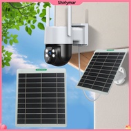 {bolilishp}  Wireless Security Camera Solar Power Solar Charger for Eufy Doorbell 5w Weather-resista