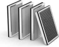 4 Pack JF260 Replacement Filter Compatible with JF260 Air Purifier, 3-in-1 Filtration System H13 Tru