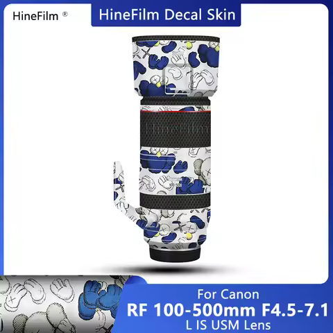 Hinefilm Skin for Canon RF100-500 Lens Decal Skin for Canon RF 100-500mm f/4.5-7.1 L IS USM Lens Sti