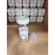 botol susu baby botol susu Pigeon Baby Bottle Disney Painted Newborn Baby Glass Baby Bottle Wide Cal