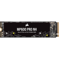 Corsair MP600 PRO NH 4TB PCIe Gen4 x4 NVMe M.2 SSD – 高密度 TLC NAND – M.2 2280 – DirectStorage 対応 - 最大