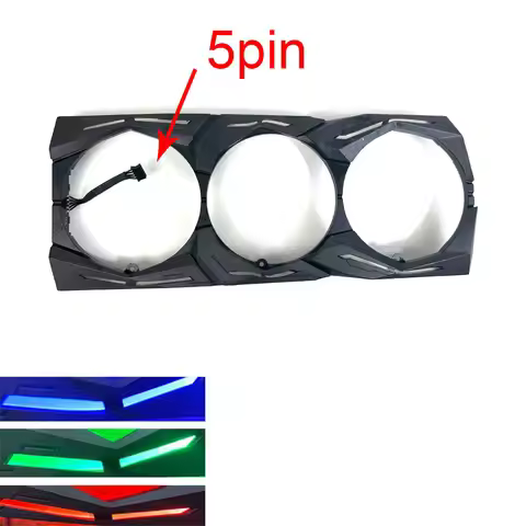 5pin for ASUS ROG STRIX RX580 RX480 GTX1080Ti GTX1080 GTX1070Ti GTX1070 GTX1060 GAMING With LED Ligh