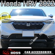 Honda New HRV 2022 Vezel HRV Front Bumper Chrome Garnish Trim Fog Lamp Chrome Protection Exterior Boss Car Accessories