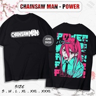 Áo Chainsaw Man Áo Anime in hình Power Pochita Makima Denji Aki cực chất