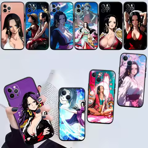 TR23 One Piece Boa Hancock Shell Phone Case for Samsung Galaxy Note 10 20 S23 S24 S25 Ultra FE Plus 