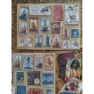 30 pcs Vintage Stamps 140gsm 160gsm