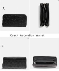 🇨🇦✈️代購⛔️截單日：9月2日18:00❤️‍🔥🇨🇦加拿大直送 COACH ACCORDION WALLET男款拉鍊長銀包