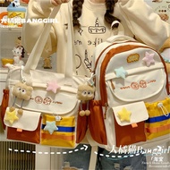 korean bagpack bag bagpack for woman High School Students Backpack