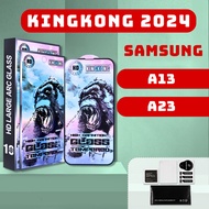 Samsung A13, A23 kingkong blue tempered glass | Ss galaxy screen protector | Opkem