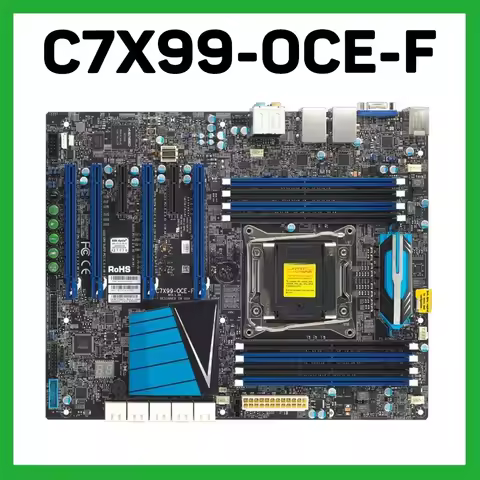 C7X99-OCE-F For Supermicro Desktop Motherboard Core i7 E5-1600/2600 v3/V4 Processor LGA2011 DDR4 PCI