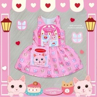 Arpanet girl Dress/Special/Pink Cafe Cat Size 3